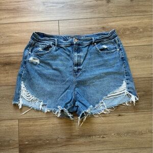 American Eagle Denim High Waisted Shorts